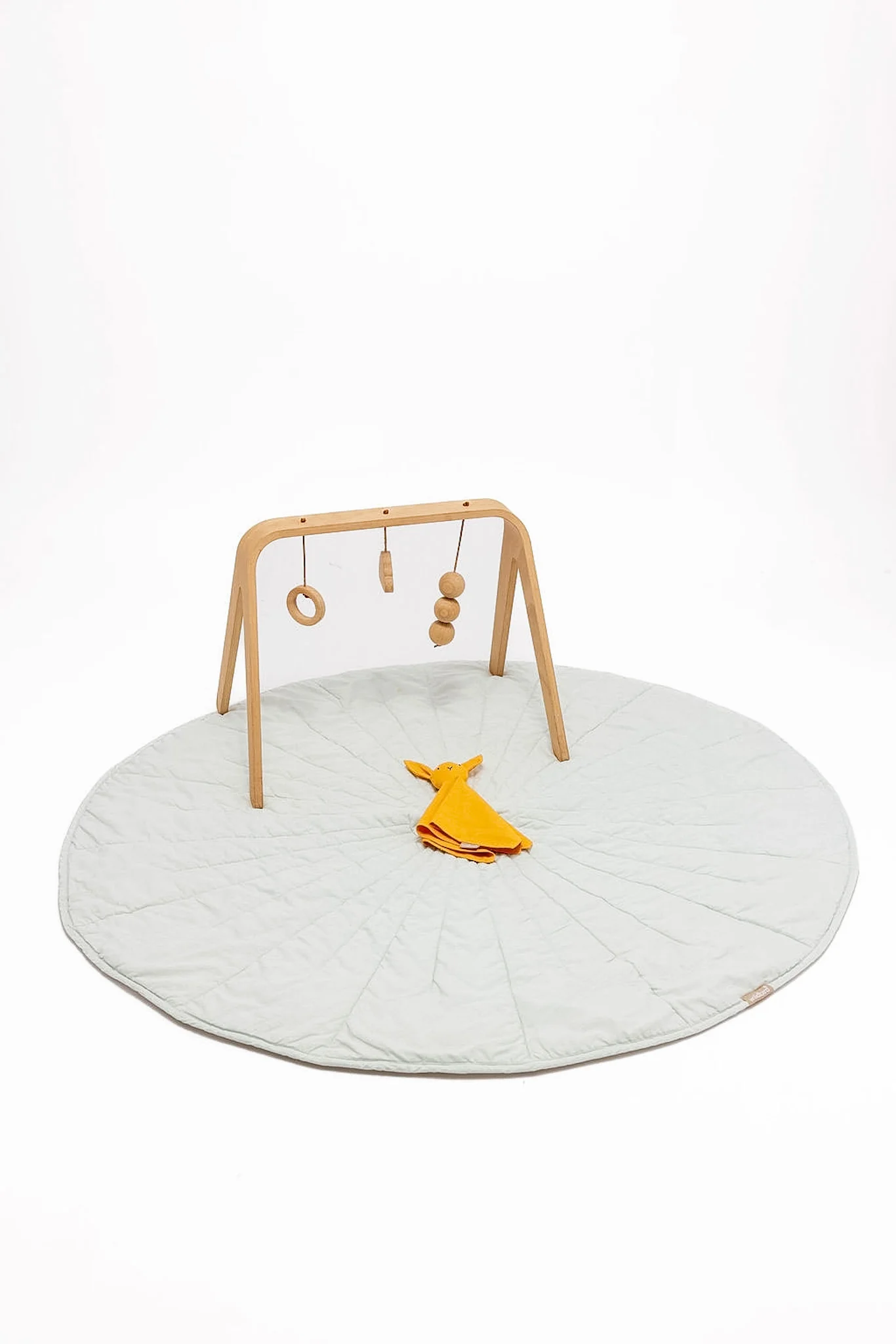 Damson/Sparrow - Linen Quilted Playmat